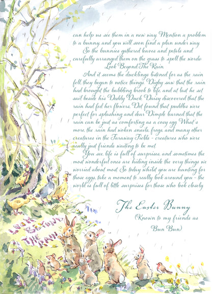 Letter from The Easter Bunny
