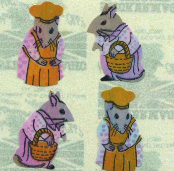 Magic Mice! pearlie stickers