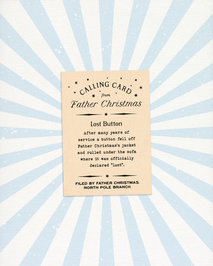 Calling Card from Father Christmas