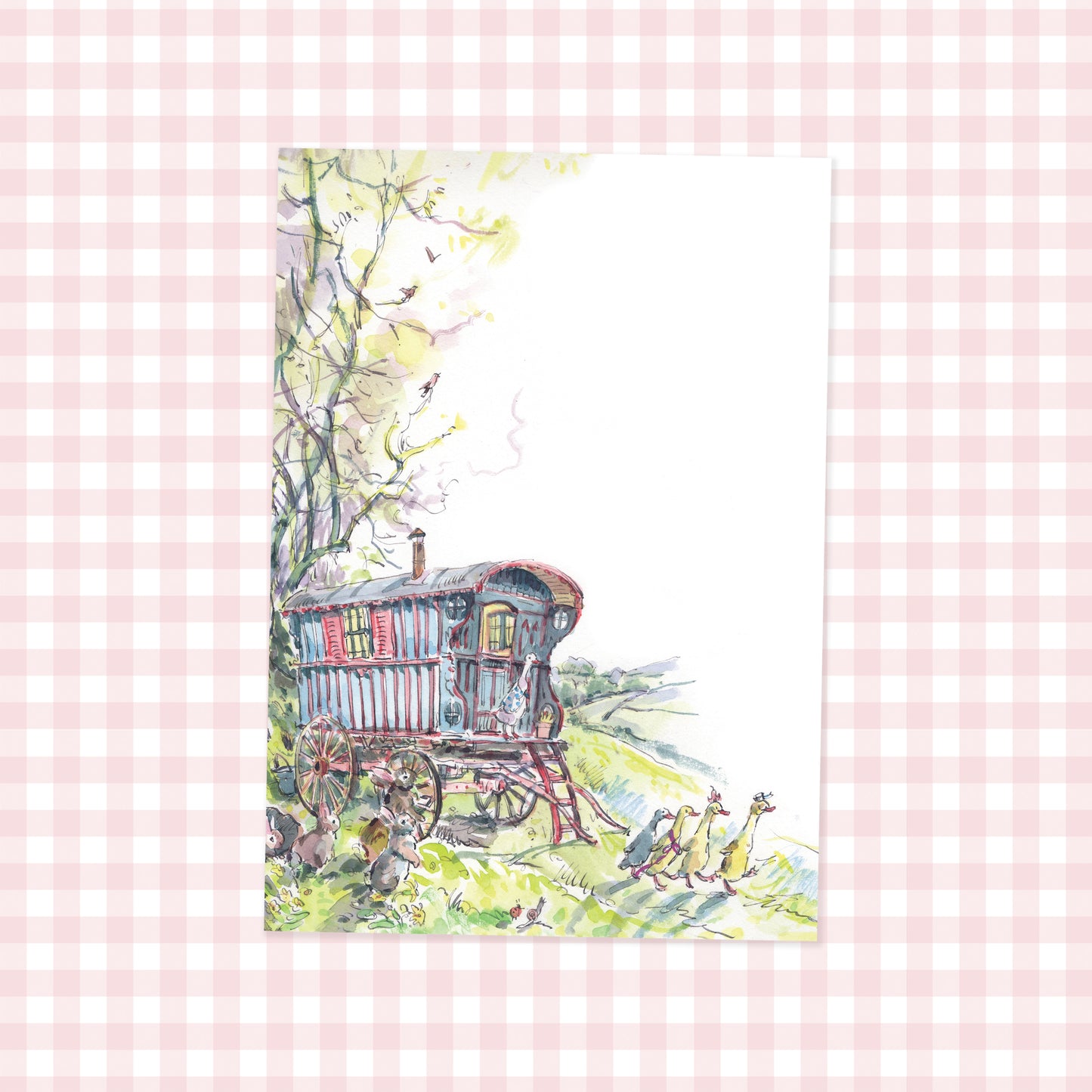 Set of Easter Bunny Writing Paper