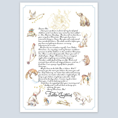 Baby's First Christmas Letter