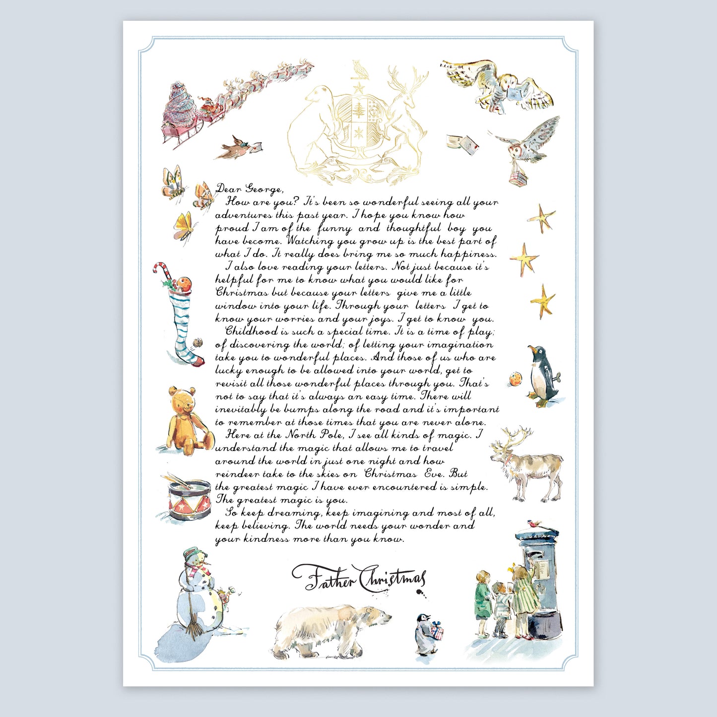 Father Christmas Letter 2025