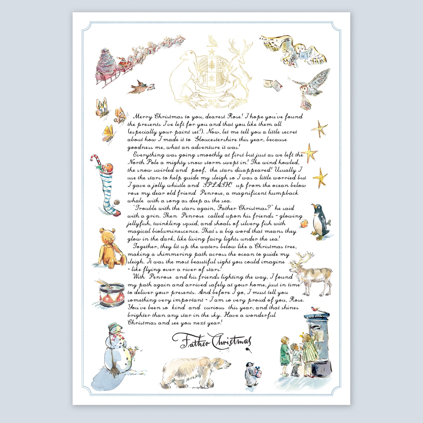 The Christmas Morning Letter