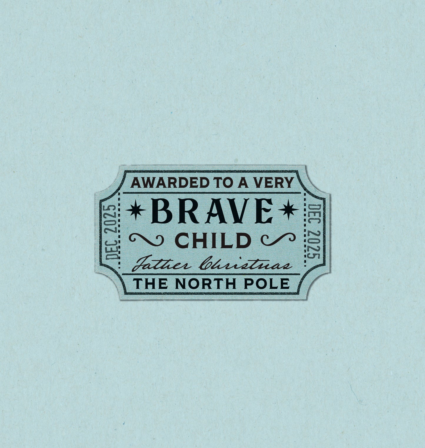 Brave ticket stub