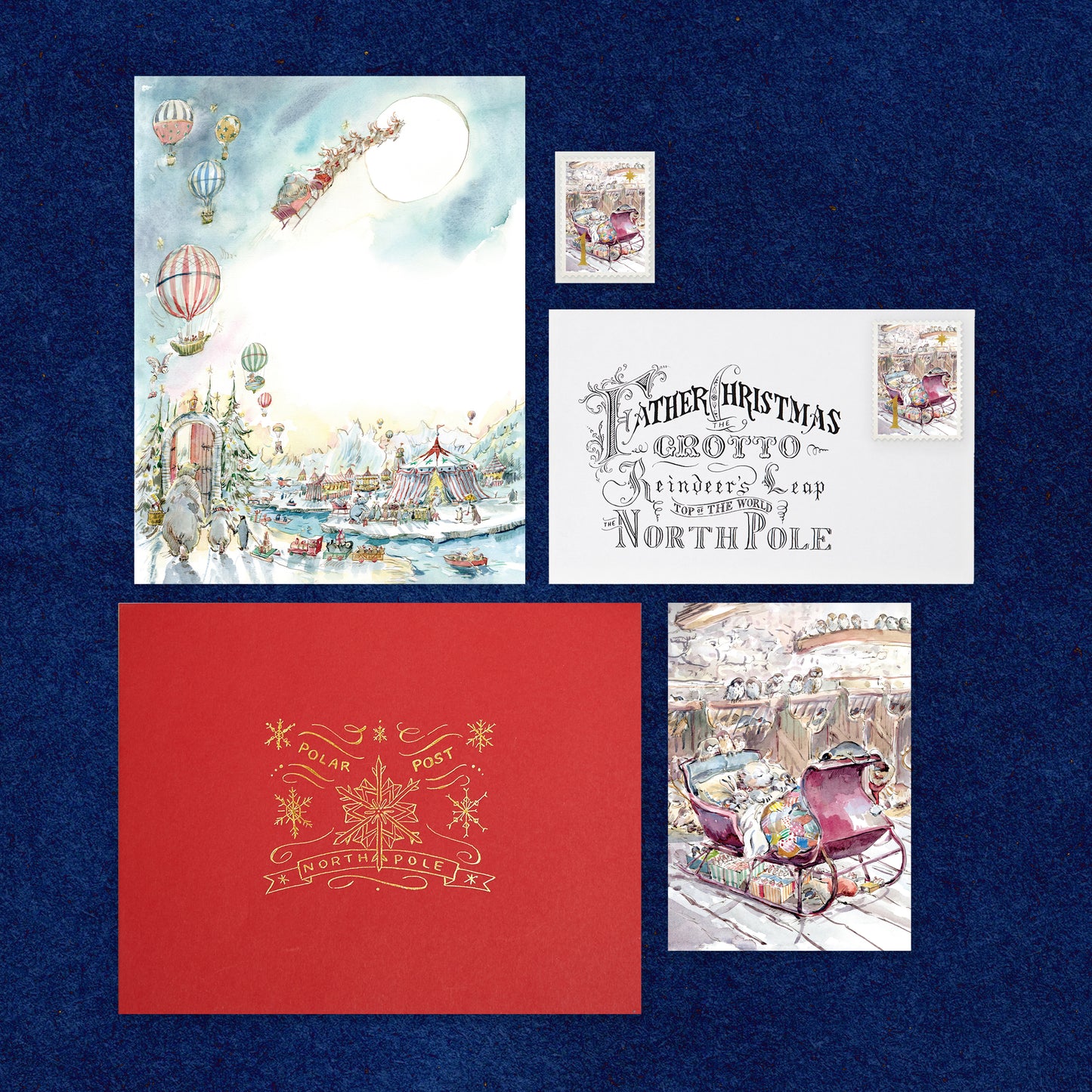 Letter to Santa Stationery Set